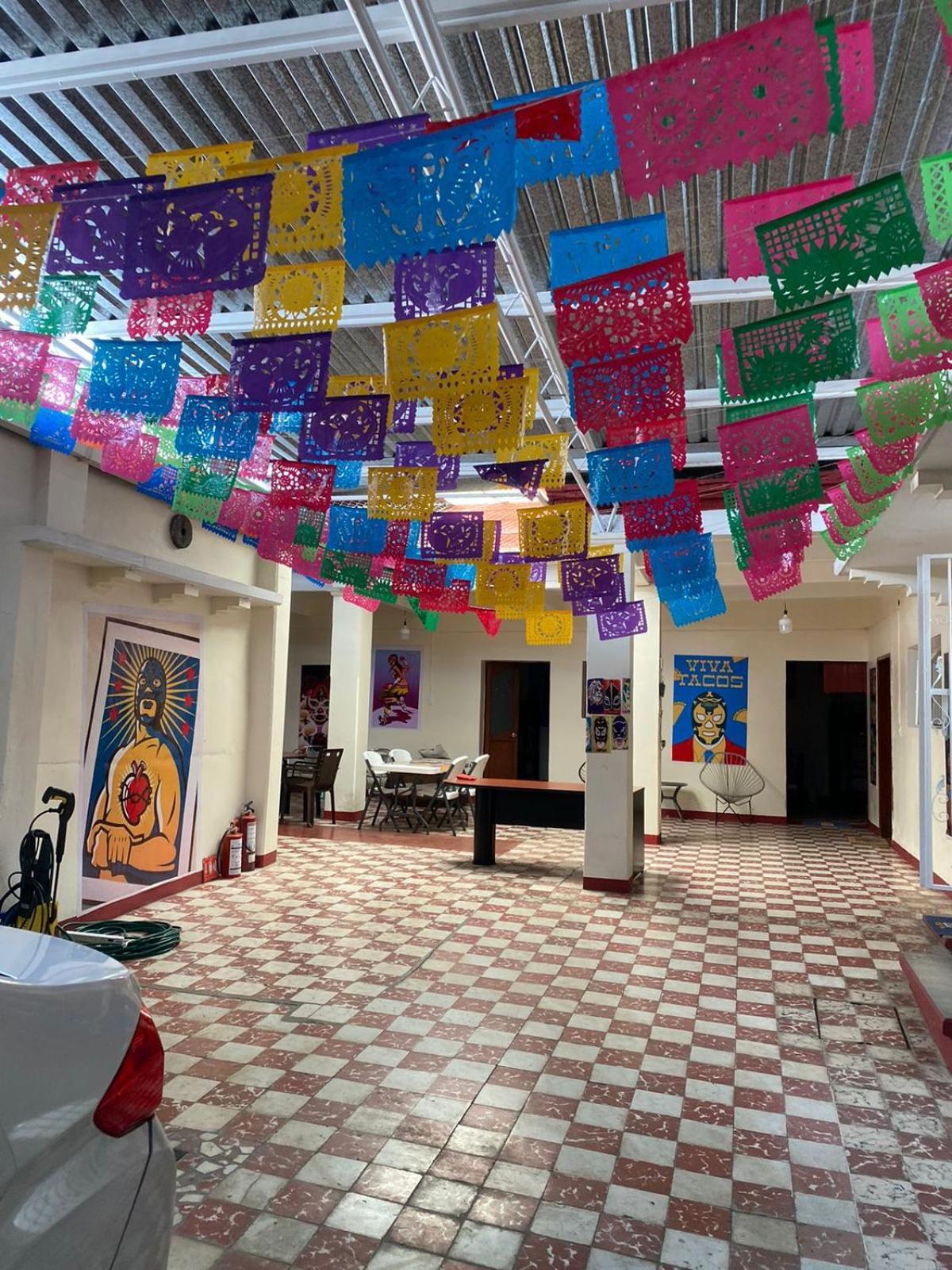 Mil Mascaras Hotel Oaxaca Exterior foto